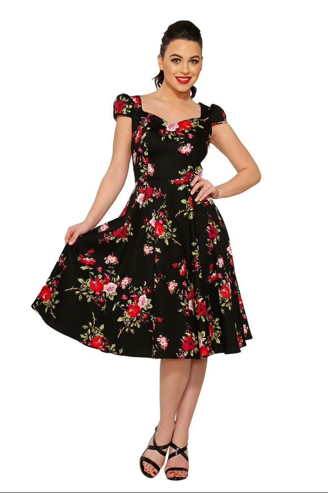 The Royal Ballet Tea Dress in Black